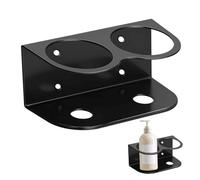 Porta lattine, 2 fessure per bombolette spray, supporto per bombolette spray, officina robusta, per garage, negozio, bagno e casa