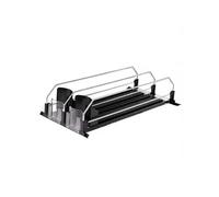 Porta lattine for bevande for frigorifero, organizer for lattine, design con cuscinetti a sfera con alimentazione in avanti automatica(18 x 41 cm)