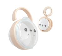 Porta lecca-lecca - 4,13x2,95x2,17 pollici Scatola trasparente antipolvere | Porta ciucci per bambini | Set di contenitori per ciucci con coperchio antipolvere, forniture da viaggio