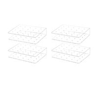 Porta Lecca Lecca Nel Acrilico da 4 Pezzi Espositore per Torta Un 20 Fori p6834