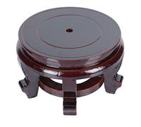 Porta Legna Espositore in Legno Supporto Per Piante Base Espositiva