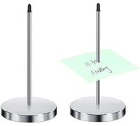 Porta lettere, porta banconote, porta carta, set di 2, porta memo per bancone reception, ristorante, ufficio, ricevute/carta/ordini, tavolo, porta banconote, spuntone, porta ricevute, promemoria di