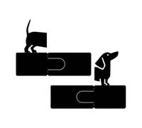 Porta Libri A Forma Di Cane - Divisore Da Scaffale Estetico In Metallo | Fermacarte A Forma Di Bassotto - Per Casa Cucina Biblioteca Libreria Stanza Stile Rustico Decorazione Per Scaffali