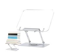 Porta Libri Con Supporto | Regolabile a 360 Gradi,Supporto per Leggere Libri di,Per Chef Casa Scuola Università Dormitorio Aula Biblioteca Cucina Studio Ufficio