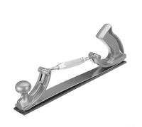 Porta lima in acciaio con denti curvi con angolo regolabile e doppia lima per una lucidatura efficiente della carrozzeria dell'auto (D)