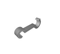 Porta Lucchetto U-Lock per Portapacchi Decathlon BTwin Compatibile Abus 3D