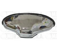 Porta Luce-Targa in Plastica Cromata per Fiat 500 Ricambi per Auto d'epoca