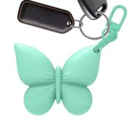 Porta lucidalabbra, custodia in silicone a forma di farfalla, 1 pezzo portachiavi balsamo, custodia protettiva da viaggio, per donne, adolescenti, ragazze, zaino, borsa, scuola, ufficio, viaggi