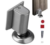 Porta magnetica a - Fermaporta anti-collisione per la parte inferiore della porta | Fermaporta interna, porta sicura e durevole per casa, ufficio e interni