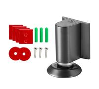 Porta Magnetica - Fermaporta a pavimento | Porta in acciaio inossidabile | Montaggio Durevole, Hardware per porte regolabili in altezza, accessorio pesante, senza attrezzi di perforazione