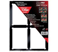 Porta Magnetico UV ONE-TOUCH Con Bordo Nero Per 4 Schede 130PT