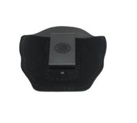 Porta Manette interno in pelle scamosciata nera con molla 3PX25 80013617