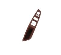 Porta Maniglia per Serie 5 F10 F11 F18 520 523 Maniglia Interna Portiera Anteriore Pannello Interno Sedile Conducente Telaio Interruttore Coperchio Vano Portaoggetti(LHD Red)