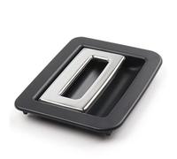 Porta Maniglie Accessorio Maniglia Tappetino coprisedile per auto, tappeto per pavimento, maniglia, pulsante di chiusura, adatto per Cayenne 7P5 2011-2016 95855111500,95855111500(A Black Plastic)