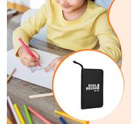 Porta matite colorate, portapenne compatto, astuccio per officina, studio