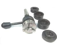 Porta matrice contropunta per tornio - foratura filettatura con mandrino a 3 ...