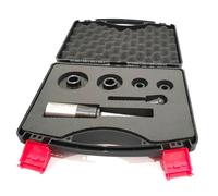 Porta matrice metrica contropunta per funzionamento filettatura su tornio...