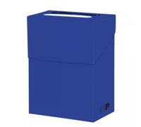 Porta mazzo blu per carte standard - pokémon, magic, tcg
