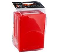Porta mazzo rosso per carte standard - pokémon, magic, tcg