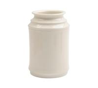 Porta Mestoli da Cucina Portautensili for bancone della cucina, organizzatore di utensili da bancone in coccio for utensili in ceramica, portabacchette for cucchiaio e barattolo bianco vintage for rip