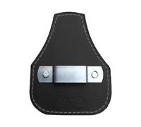Porta metro a nastro in pelle, custodia per metro a nastro, clip per metro a nastro, custodia universale per cintura per attrezzi, gancio a clip in pelle per metro a nastro, si adatta alla maggior