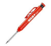 Porta mine sezione triangolare a scatto marcatore per fori TLM Rosso con mina grad. HB inclusa 2,5 mm 66041120