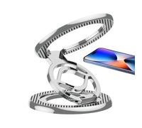 Porta Mobile - 2,28x2.28x0.39 In Supporto Per Telefono Magnetico, Supporto Per Telefono Automobilistico Regolabile, Tazza Di Aspirazione Magnetica A Rotazione A Rotazione Piegabile