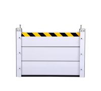 Porta Mobile Della Barriera di Protezione Contro le Inondazioni,Barriera Della Difesa Contro le Inondazioni Della Lega di Alluminio,Deflettore Protezione Contro le Inondazioni (100×40CM)