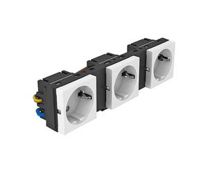 PORTA MODULI PER SISTEMA DA INCASSO OBO BETTERMANN MT45V 3 3WS V