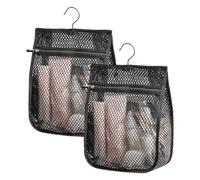 Porta mollette da bucato per esterni, 2 pezzi, rete per stendibiancheria | Borsa portaoggetti per proprietari di casa, inquilini, abitanti, casa, appartamento, garage, balcone, lavanderia, giardino