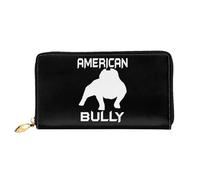Porta Monete American Bully Clutch Piccolo Borsa Carino Portafoglio In Pelle Stampato Piccolo Portafoglio Per Uomo, Donna, Insegnante