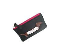 Porta Monete Bassotto in Pelle Mala Leather Collezione BEST FRIENDS 4133_65 Nero