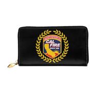 Porta Monete California Department Of And Fire Coin Purse Vintage Portafoglio In Pelle Con Cerniera Portamonete Da Donna Per Ragazze, Adolescente, Uomo