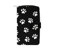 Porta Monete Cute Little Animal Paw Prints Pu Portamonete Vintage Piccolo Portafoglio Stile Retrò Coin Purse Per Miglior Regalo, Ragazze, Adolescente
