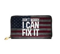 Porta Monete Don'T Worry I Can Fix It Portafoglio Elegante Portamonete Da Donna Squisito Clutch Piccolo Borsa Per Migliore Amico, Ragazze, Figlia