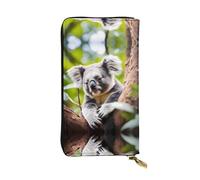 Porta Monete Happy Cute Koala Printing Coin Purse Elegante Clutch Piccolo Borsa Multiuso Portamonete Da Donna Per Donna, Uomo, Figlia