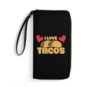 Porta Monete I Love Tacos Coin Purse Vintage Piccolo Portafoglio Stile Retrò Pu Portamonete Per Uomo, Madre, Migliore Amico