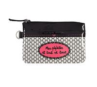 Porta Monete "Pépètes" - Nero/Rosa - DLP