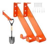 Porta Motosega da Parete Acciaio,Organizzatore da Parete per Attrezzi da Garage | Supporto da 80 kg per Capanno Officina Giardino Casa