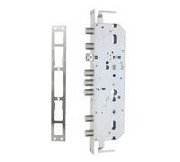 Porta multiuso per impronte digitali con linguetta in acciaio a 9 punti, facile da installare, per uso residenziale e non furto