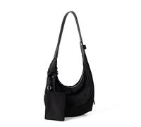 Porta Multiuso Quotidiano Della Spalla Tutti I Giorni Spaziosi Sacchetto Ascelle In Nylon Interno Per Donne Casual O In Ufficio Borsa Ispirata Coreana