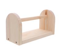 Porta nastro adesivo in legno: dispenser per nastro adesivo da scrivania, porta