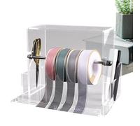 Porta Nastro - Conservazione Nastro - Dispenser Nastro, Rastrelliera Organizer Nastro - Dispenser Multiuso Per Rotoli Di Adesivi, Dispenser Di Etichette Per Cucito, Imballaggi Per Fioristi