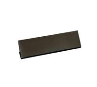 Porta Nomi Spilla personalizzabile da 5 pezzi | Targhetta identificativa aziendale con logo con testo inciso da 70 * 20 mm(Blank black)