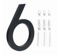 Porta Numeri E Lettere 5/6 (12 MM) Moderno Floating Casa Piatto Apartment Shop