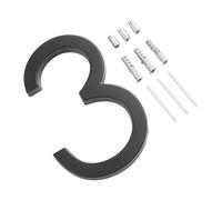 Porta Numeri E Lettere 5/6 (12 MM) Moderno Floating Casa Piatto Apartment Shop