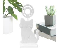 Porta numero da tavolo, clip decorative per scritture, porta carte gatto per appunti casa foto ristorante hotel
