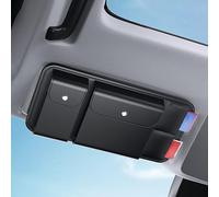 Porta Occhiali Auto per Mercedes Ben-z GLC 2015-2024 2025 X253 C253 C254,Organizer Visiera Auto in Pelle PU,Supporto per Visiera,Accessori Interni Auto,Organizer Multifunzionale per Auto e Camion