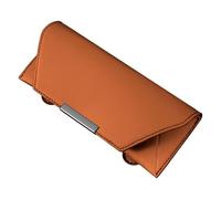 Porta Occhiali Auto per Suzuki Swift SX4 S-Cross Ignis Vitara Solio Bandit Swace, Gancio Antiscivolo Regolabile per Parasole Supporto per Occhiali da Sole,Orange
