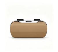 Porta Occhiali da Auto per Renault 5 E-Tech/4 E-Tech,Light Brown | ABS,Fodera Interna in Tessuto Floccato,Apertura a Pulsante,Installazione a Clip,Porta Occhiali per Aletta Parasole